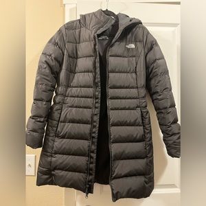 Women’s long The North Face jacket
